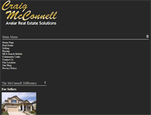 Tablet Screenshot of craig-mcconnell.com